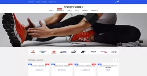 Sport Shoes - Responsive Shopify Theme - TemplateMonster