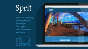 Sprit - Responsive HTML5 Template