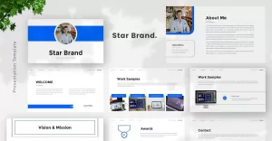 Star Brand - UI/UX Designer Powerpoint Template