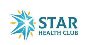 Star Health Club logo Template