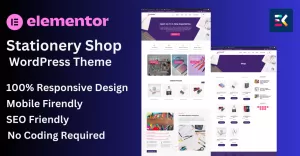 Stationery Shop Woocommerce WordPress Theme - TemplateMonster