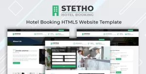 Stetho - Hotel Booking Multipage HTML5 Template