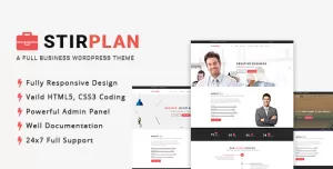 StirPlan - Business & Corporate WordPress Theme