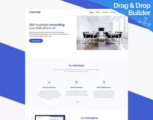 Stratego - Business Moto CMS 3 Template - TemplateMonster