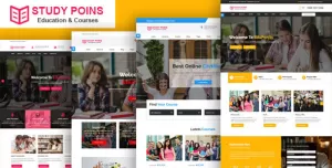 Study Points - Education HTML Template