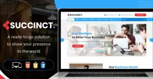 Succinct - Corporate Bootstrap HTML Website Template