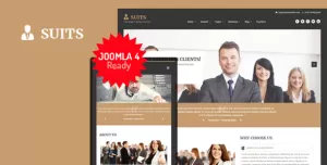 Suits - Responsive Attorneys and Law Firms Joomla Template