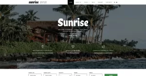 Sunrise - Vacation House Joomla Template - TemplateMonster