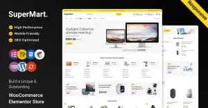 SuperMart – Mega Shop Multipurpose Elementor WooCommerce Store