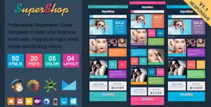SuperShop - Responsive Ecommerce Email Template