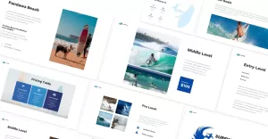 Surfing Powerpoint Template