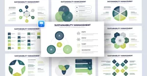 Sustainability Management Infographic Keynote Template