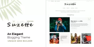 Suzette - An Elegant Blogging Theme - Just another HTML Template