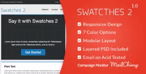 Swatches 2 - Responsive Email Template