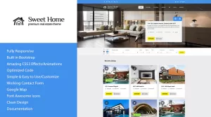 Sweet Home - Real Estate HTML Template