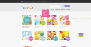 Sweet Shop ZenCart Template