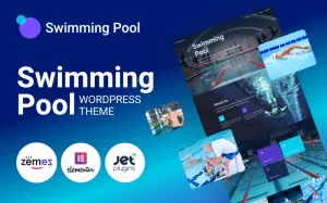 Swimming Pool - Modern Swimming Pool WordPress Theme