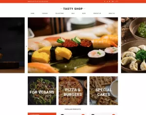 Tasty Shop - Food & Restaurant Clean Shopify Theme
