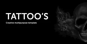 Tattoo's - Creative Multipurpose HTML Template