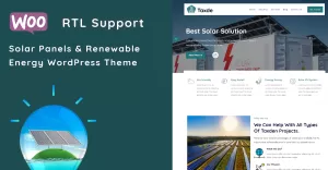 Taxde - Solar Panels & Renewable Energy WordPress Theme