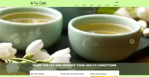 Tea Shop Responsive Joomla Template