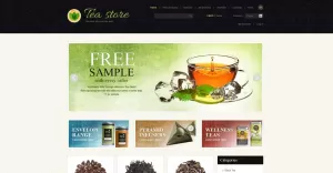 Tea Store ZenCart Template