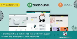 Techhouse - Electronics & Gadgets Prestashop Theme