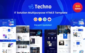 Techno -  Best IT Solution & Multi-Purpose  HTML5 Template