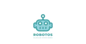 Technology Robot Logo Template
