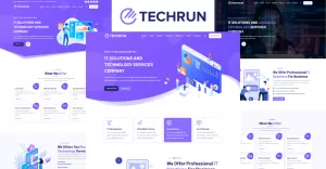 Techrun - IT Solutions And Technology HTML5 Template