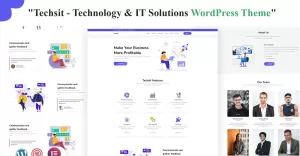 Techsit - Technology and Agency IT Wordpress Theme