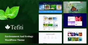 Tefiti- Environment & Ecology WordPress Theme