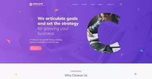 Telecord - Digital Marketing Multipage Creative HTML Website Template