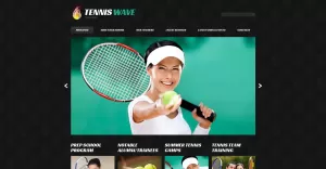 Tennis Club Joomla Template