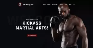 Termifighter - Martial Arts Club Responsive WordPress Theme