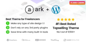 The Ark  WordPress Theme made for Freelancers