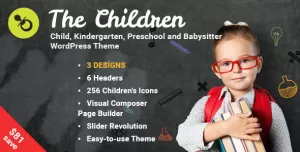 The Children - Kindergarten and Babysitter WordPress Theme