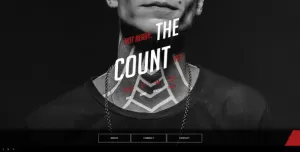 The Count  Responsive Coming Soon Page