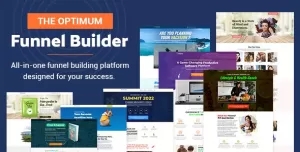 The Optimum - PHP Funnel and Site Builder with Admin