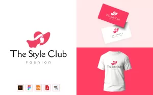 The Style Club - Logo and Branding Template - TemplateMonster
