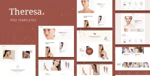Theresa - Jewelry E-commerce PSD Template