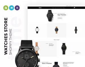 Time - Laconic Clock Store Shopify Theme - TemplateMonster