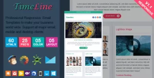 TimeLine - Facebook Style Responsive Email