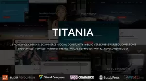 Titania - Multipurpose WordPress Theme