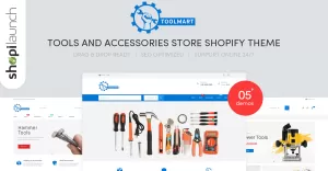 ToolMart - Tools & Accessories Store Responsive Shopify Theme