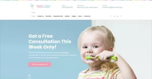 Tooth Fairy - Pediatric Dentistry WordPress Theme