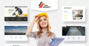 Top Project - Construction Company Multipurpose HTML Website Template