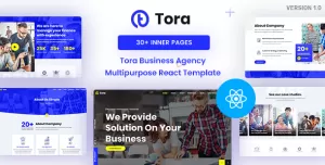 Tora : Corporate Business React Template