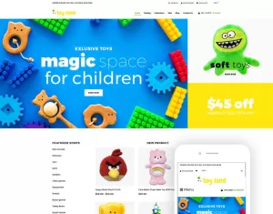Toy Land - Toy Store Ready-To-Use Clean Shopify Theme