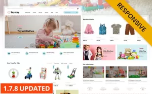 ToysToy - Kids Toy Store PrestaShop Theme - TemplateMonster